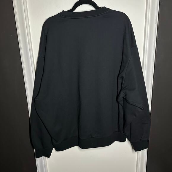 NEW Kith x Giorgio Men's Armani Nelson Crewneck Black Size XXL Sweatshirt - Picture 6 of 13